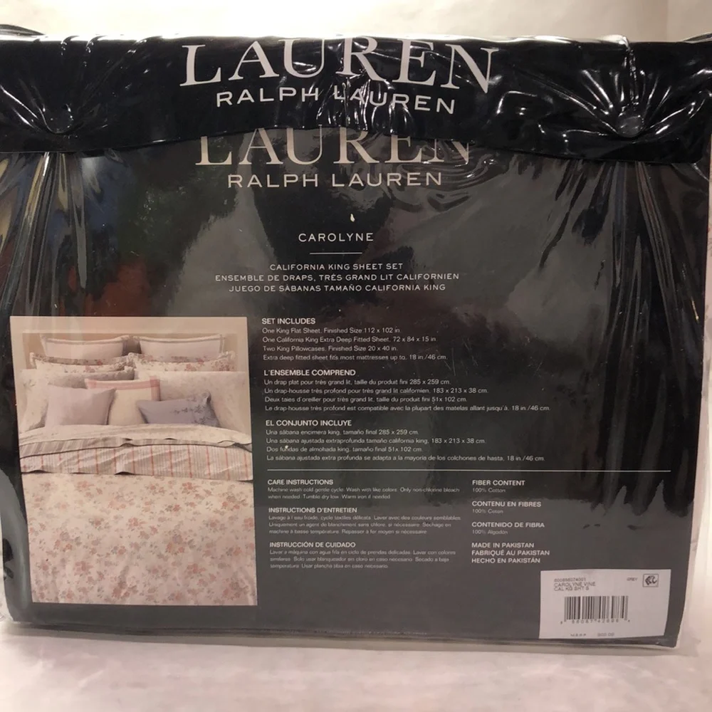 Lauren Ralph Lauren Carolyne Floral Sheet Set